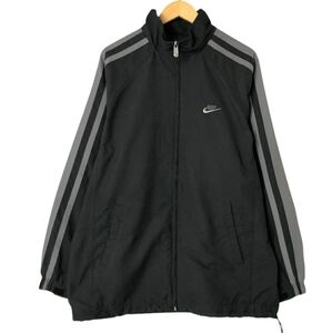 Nike Men's Black and Gray Windbreaker